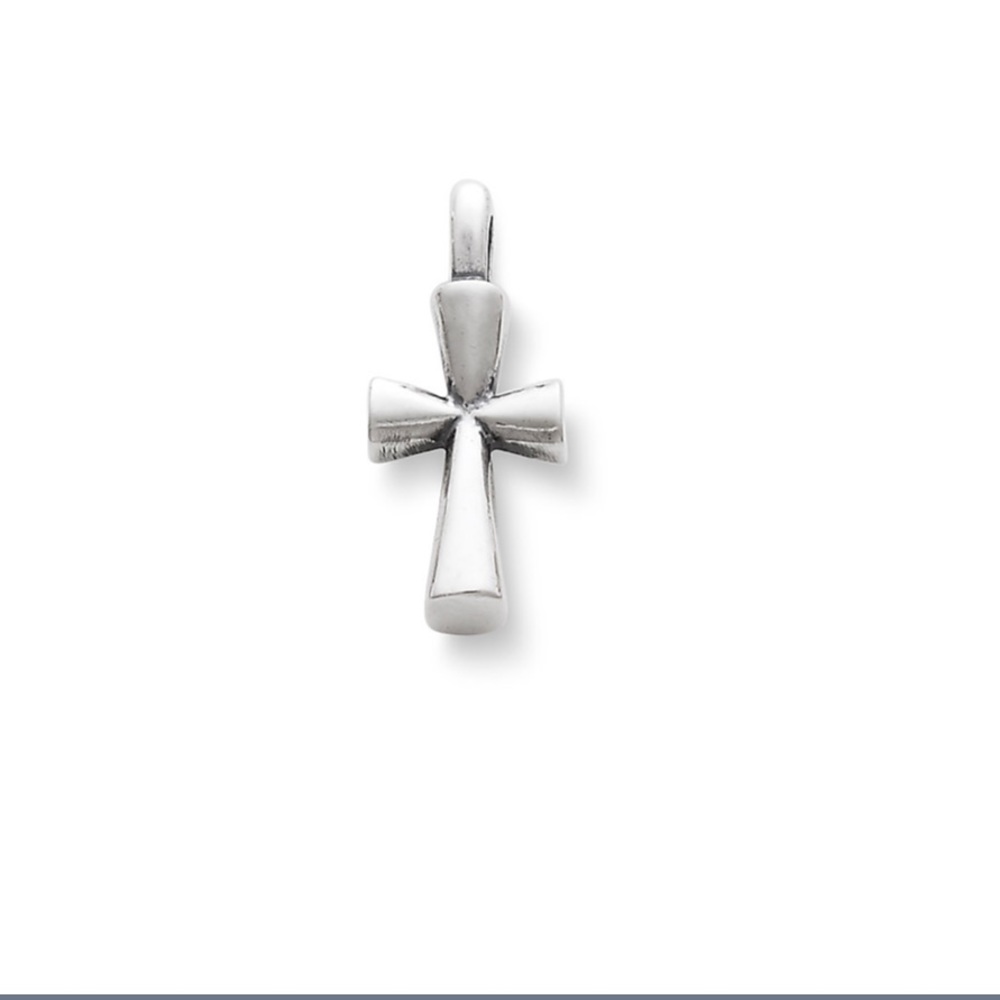 St. Theresa Silver Cross Necklace (James Avery)
